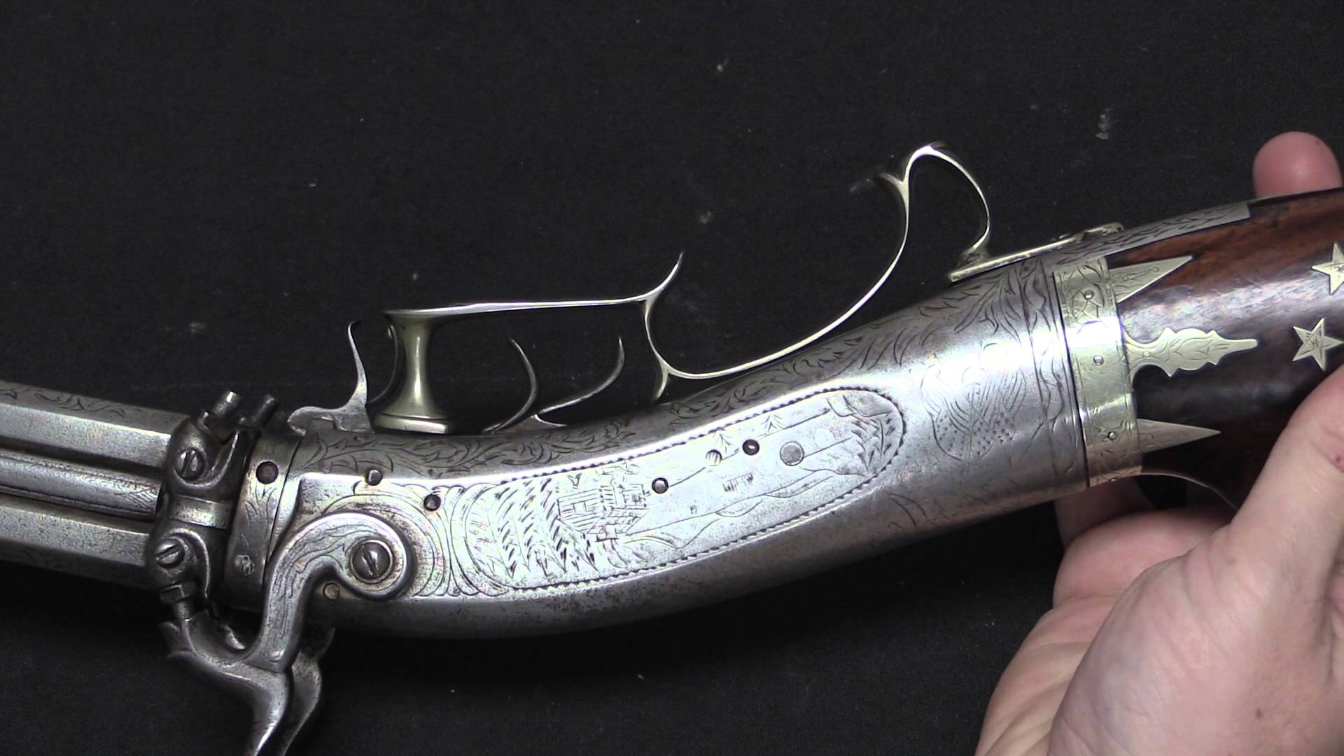 [VIDEO] Whitmore 4Barrel SwivelBreech Rifle