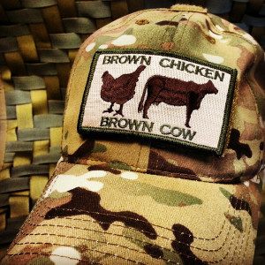 Brown Chicken Brown Cow Patch meaning