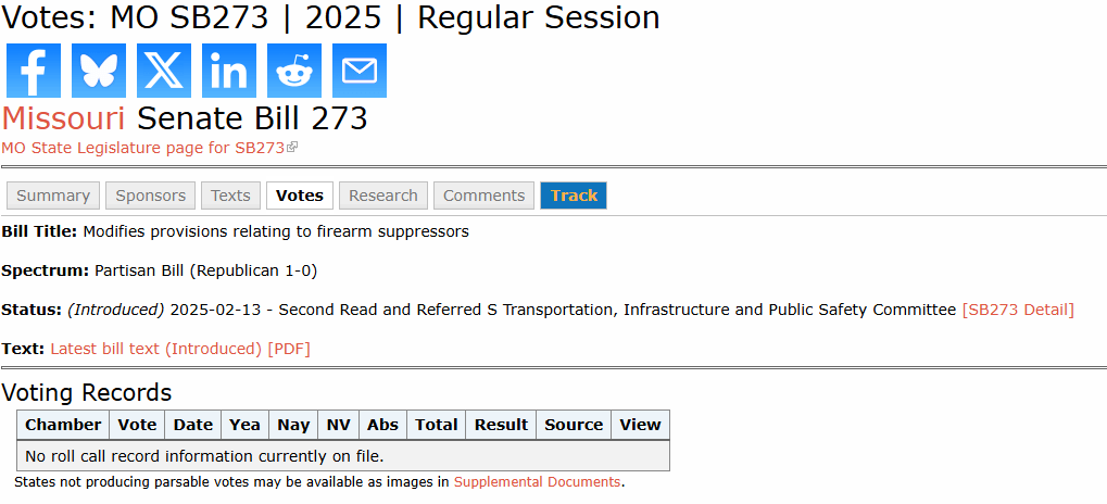  MO SB273 | 2025 | Regular Session 