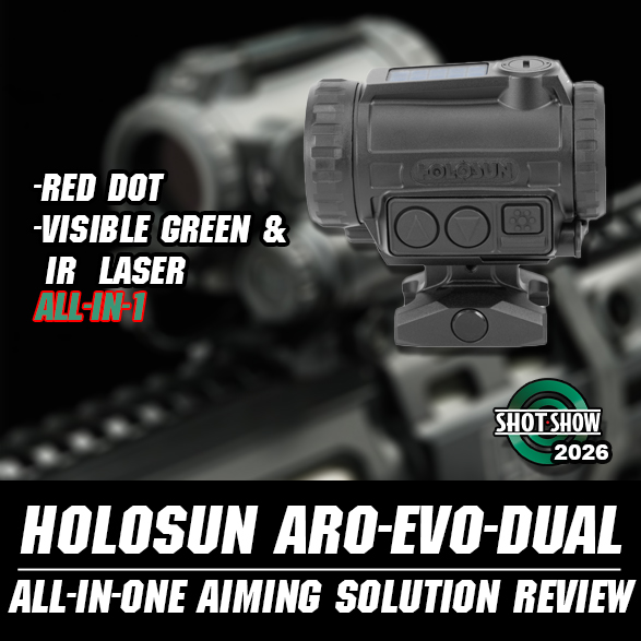 Holosun ARO EVO Dual Review: SHOT Show 2026’s Ultimate AR-15 Red Dot