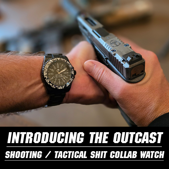 Introducing the Outcast Shooting / Tactical Shit Collab Watch