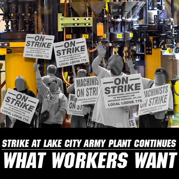 Union Workers Rally at Lake City Army Ammunition Plant as Strike Enters Third Week