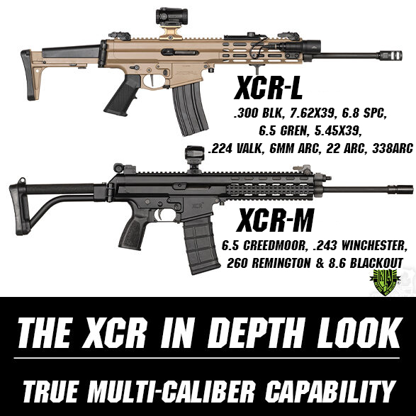 AK/SCAR Hybrid with Quick Change Caliber Capability