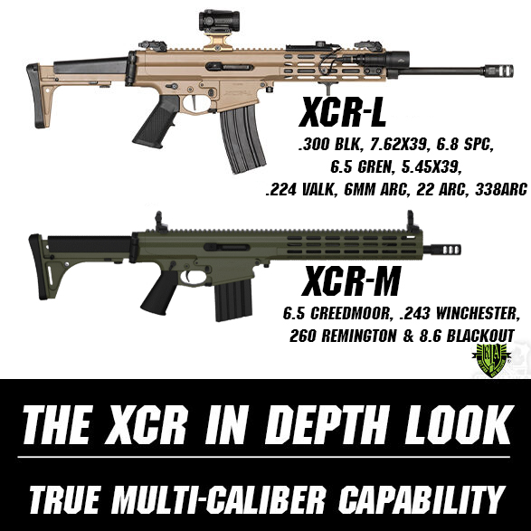 AK/SCAR Hybrid with Quick Change Caliber Capability