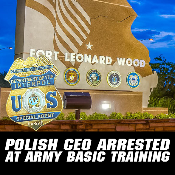 Interpol Red Notice Fugitive Arrested Mid-Training in Missouri Army Base