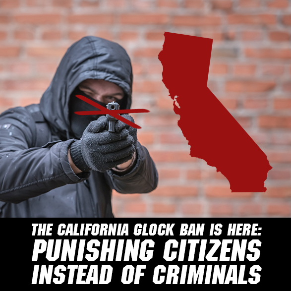 California’s Glock Ban Is Here — And It’s a Warning Shot for Every Gun Owner