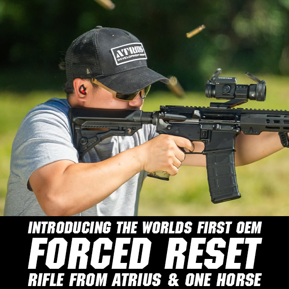 Introducing the One Horse 🐴 Express – Worlds First OEM Forced Reset Rifle