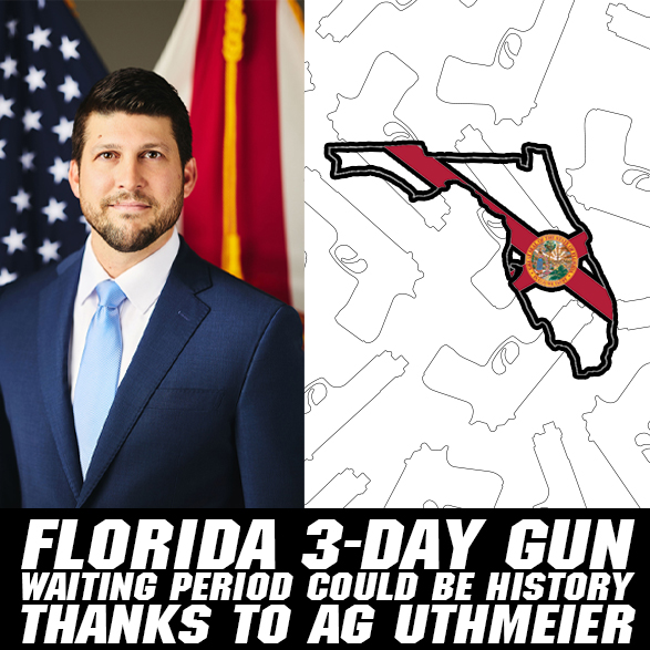 Florida AG Moves to Kill the 3-Day Gun Waiting Period – Big Win for 2A Rights?
