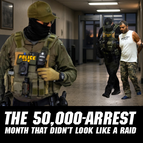 Record Deportations, Fewer Cameras: What July 2026’s ICE Numbers Show